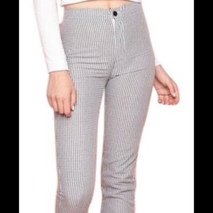 Brandy Melville/John Galt Striped Tilden Pants